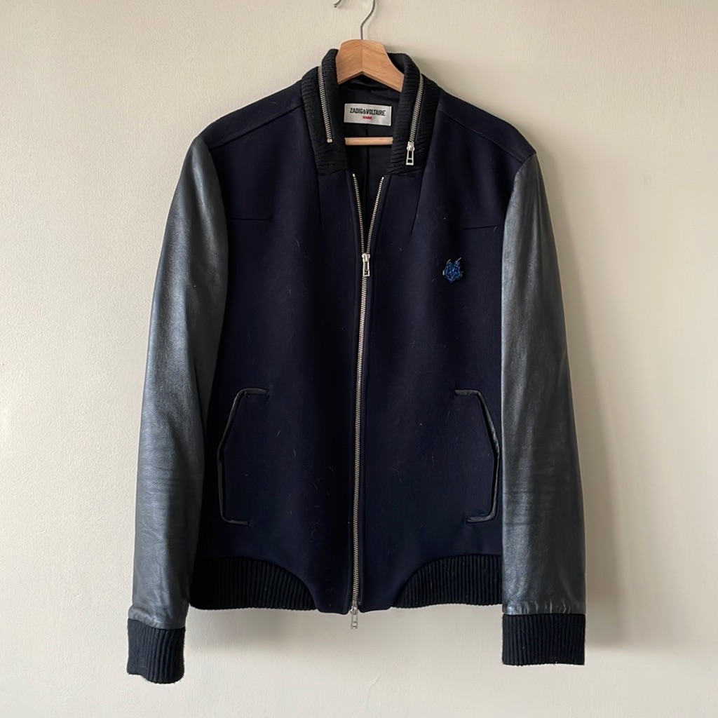 Zadig & Voltaire Bomber Jacket Kassidy Teddy